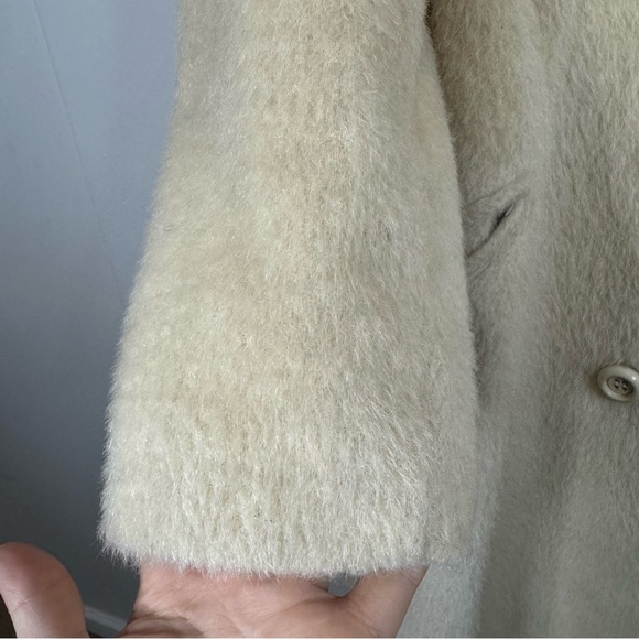 Rawley International Vintage Made in England 100% Mohair Trench Coat Medium - Picture 5 of 16